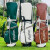 现货malbon高尔夫球包支架包双帽球杆包golf bag标准球包男女同款 棒球帽绿色支架包