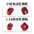 京斯坦 手持式红纲纸电焊面罩古典加厚铝包边半自动焊帽防水头戴防护面具 古典加厚红钢纸焊帽 1个