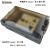 M1000迷你组合插座通信盒网口RJ45串口DB9小尺寸usb面板接口M0111 0.2米网线SPZ1112
