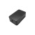 USB塑料电源外壳黑色自扣式分线盒 小接线盒线卡盒 电子仪表壳体 USB圆652312mm 外部尺寸