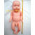 仿真软胶女婴儿护理模型 初生儿模型 幼儿护理培训模型塑胶娃娃 海绵填充被动操娃娃（粉色）