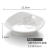 扬格美耐皿 仿瓷餐具7812密胺小菜碟小吃碟调料碟调味碟白色5英寸四方形菜碟12.5*3.5cm 20个装