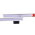 霖悦  LY-4855 保护套管 线缆辅件 Φ45mm*1000mm PVC塑料 红白色