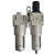 伊莱科气动油水分离器油雾器二联件气动空压机空气过滤器 AC5010-10 