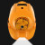 保联安全帽带风扇太阳能双风扇头盔男工地多功能充电夏季空调制冷帽子 红色【R6800L单风扇+头灯】(太阳能款) 黄色