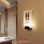 厕所发光门牌男女卫生间标识led灯洗手间提示牌充电电池款指示牌 磨砂款方形（男女） 26x10cm