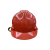 易速汇 工地建筑头盔 安全帽 多种颜色可选择 1顶 红色