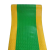 警示边防滑pvc地垫黄色边塑胶垫车间仓库防水防滑阻燃垫工厂地板 绿色+黄边 0.7米宽*1米长（3mm） 要几米拍几份