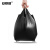 安赛瑞 一次性黑色塑料垃圾袋 手提背心式 商用物业办公室用 100只装 45×50cm 27010
