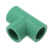 伟星 PPR 管材 管件25 6分配件 PPR水管配件水暖管件 等径三通25/6分 绿色【10个装】