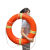 PVC泡沫救生圈大人应急船用专业防汛实心游泳圈成人救身圈带绳子 PVC泡沫圈+8mm20m绳带环钩