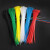 稳斯坦 彩色尼龙扎带 自锁式扎带 线缆理线束线捆绑带 4*250mm(100条)黑色 WJL116