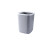 垃圾桶客厅轻奢厨房用大号大容量办公室卧室厕所卫生间垃圾筒 灰色10L