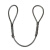德岐 插编钢丝绳 手工编织油性钢丝绳 起重吊装钢丝绳 钢丝绳扣 10毫米6米 