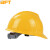 贝傅特 安全帽工地建筑工程施工防砸透气ABS安全头盔  免费印制LOGO 黄色