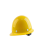 泓瑞沣 玻璃钢加厚安全帽工地建筑安全帽 黄色 单位：顶