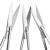 HKNA 实验用剪刀 不锈钢实验室手术剪刀 弯刀 单位：个  手术弯尖20cm 
