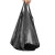 冰禹 BYlf-607 加厚垃圾袋 一次性手提式垃圾袋塑料袋 背心式30*50cm 100只装