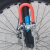 自行车锁山地车前叉锁型锁电动车锁防盗锁老式固定装卡扣锁 山地 蓝红色随机