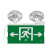 集客家 A型智能集中电源控制消防应急灯照明疏散指示灯EPS供电配电箱 疏散指示(左向)