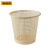 斯威诺 K-5009 小号镂空圆形垃圾桶 卫生间办公室纸篓垃圾篓 黄色镂空垃圾桶