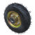 8寸10寸410 /350-4手推车轮胎特制8层级加厚充气轮橡胶轮工业轮 褐色
