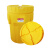 西斯贝尔/SYSBEL SYD950 泄漏应急处理桶  聚乙烯材质防漏防腐蚀 95GAL/360L 黄色 1台 企业专享