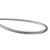 鸣固 304不锈钢钢丝绳 钢丝打包绳 包装捆扎钢丝 软钢丝绳 5mm 1kg约10m