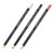 油性彩绘铅笔记号笔108 20红白黑三色油性彩绘记号笔 油性玻璃彩绘色铅笔-白色