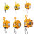 弹簧平衡器现货吊机自锁式悬挂拉力平衡吊助力器塔式弹簧平衡 加长型3040kg*2.8米8de