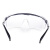 安美尚（ams） 6600安全眼镜 乔凡纳防护眼镜 兰边白片不防雾 定做 2付