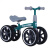 一巡儿童平衡车无脚踏儿童双轮滑行供应宝宝溜溜车松鼠 绿色 七寸