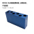 低温金属冰盒 铝合金冰盒 可放0.2/1.5/2/15/50ml离心管 15ml 6孔(尖底长形) BC036