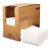 工业擦机布维修抹布吸油吸水擦拭纸布/4盒/箱 白色30x35cm*300张/盒/4盒