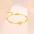 周六福（ZLF）     珠宝黄金手链女 足金999花蕊细链 计价 16+2cm尾链 - 3.28g
