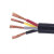 XMJL 电缆4*6平方四芯户外 电缆软护套线黑色 