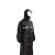 鸣灵 MLS-ZY001 反光雨衣套装 双层 1套 4XL 黑色