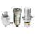 空压机自动排水阀气泵气动排水器储气罐油水分离器AD402-04 AS6D AS6D带一只PC16-04