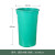 塑料环卫内桶模压户外内胆果皮箱垃圾桶内筒玻璃钢铝塑方形圆形厚 玻璃钢圆内筒30*48高cm