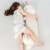 蒲团团a类婴儿棉长条抱枕女生睡觉专用孕妇床上夹腿侧睡枕头儿童可拆洗 兔子 70cm