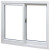 太将玖安全防护防盗推拉铝合金塑钢窗室内窗 可按要求制作1平方米