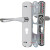 玥玛室内门锁卧室房门锁木门锁不锈钢可调节房间门锁旧门锁换新锁YM-KTS02（125B)