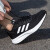 阿迪达斯 （adidas）男鞋 2024夏季新款运动鞋缓震耐磨户外健身舒适透气低帮跑步鞋男 GW8336/黑白 42.5