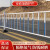 德威狮 护栏 城市公路隔离栏杆锌钢围栏交通设施马路安全防撞护栏 额外加【加厚】1米高立柱/根