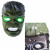 嘉欧晟儿童英雄漫威发光面具蜘蛛侠钢铁蝙蝠绿巨人美国队长人 发光绿巨人