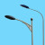 太阳能led路灯杆厂家5米6米a字臂道路灯小区户外高杆灯新农村路灯 6米40W亮LED整套