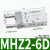 气动手指气缸HFZ6/mhz2-16d/MHZL2-10D/20/25/32小型平行气爪 MHZ2-6D