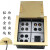 XSSITOD型铝合金模块地插HDMI高清音频加网线五孔电源地插座 铜款空体