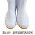 白色棉雨鞋加绒加厚耐油防滑雨靴耐酸碱专用防水保暖加棉水鞋 中筒棉雨鞋 37