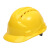 锐明凯安全帽ABS安全帽透气工地工人监工专用防砸安全帽头盔加厚玻璃钢 国标大V型【增强】过检 白色